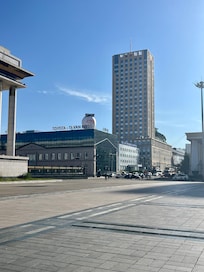 Hotel from Sukhbaatar Square (center of Ulaanbaatar)