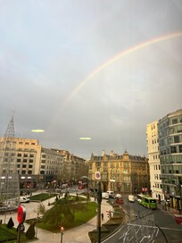 With some rain comes rainbows!