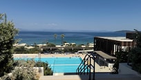 Zicht vanuit de grand opal suite
