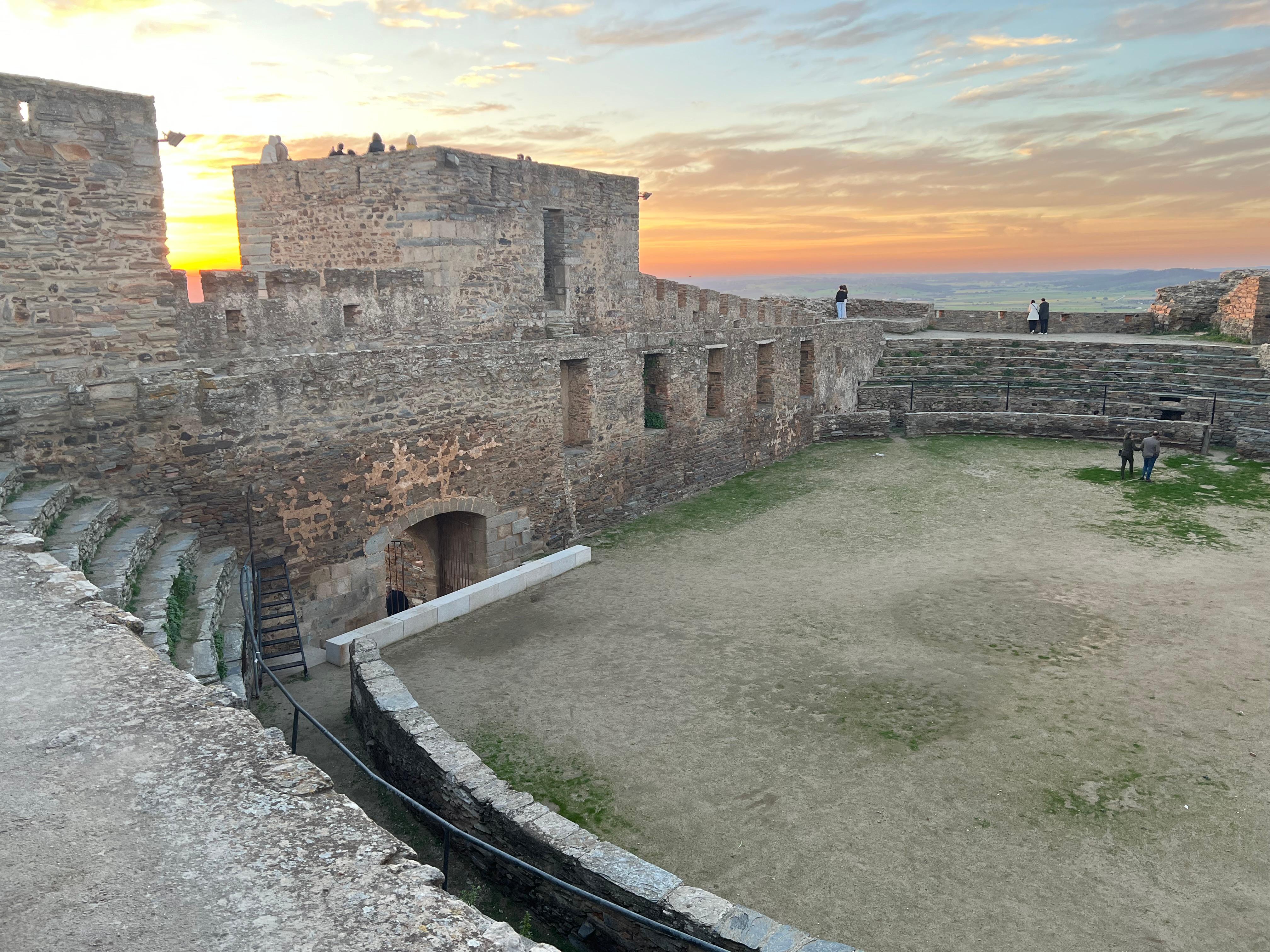 Visiting the fortress in Monsaraz