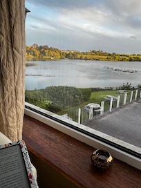Lovely view outside our room.