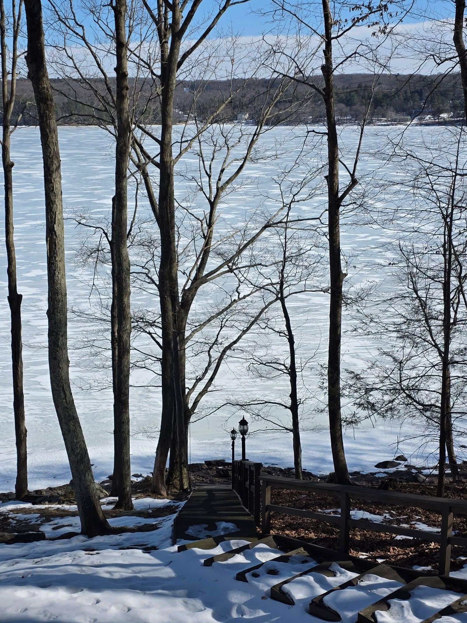 Beautiful Frozen Lake
