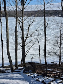 Beautiful Frozen Lake