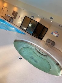 Indoor side is indoor/outdoor pool.