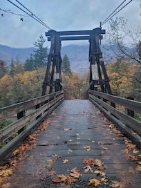 There was lots of cool things to walk right out of the door and see.