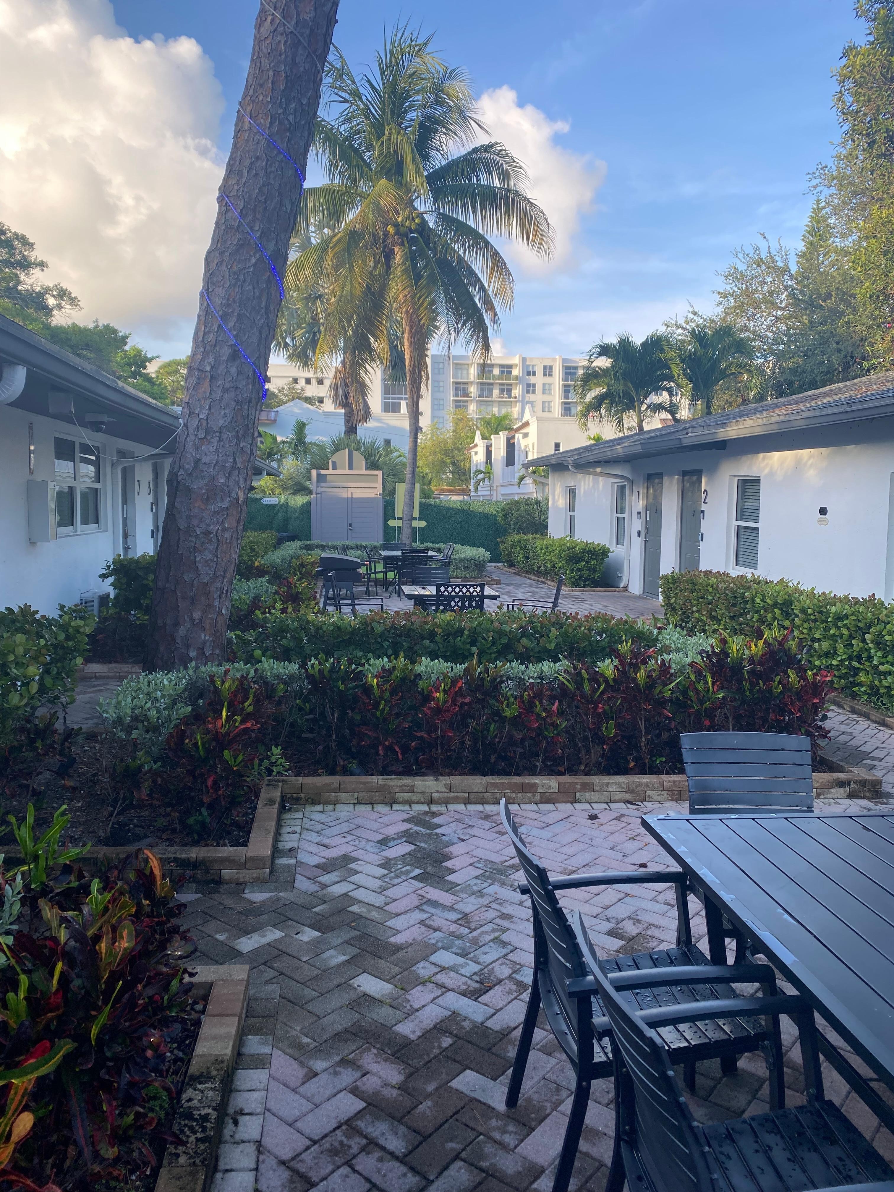 Nice court yard 