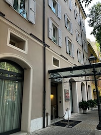 Hotel entrance
