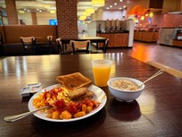 Free breakfast buffet is amazing