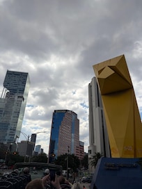 View of our hotel, Barcelo Reforma CDMX.