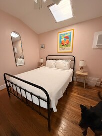 Bedroom, there is a small closet off to the side