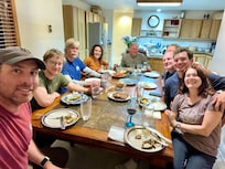 The kitchen was a great place to come together!