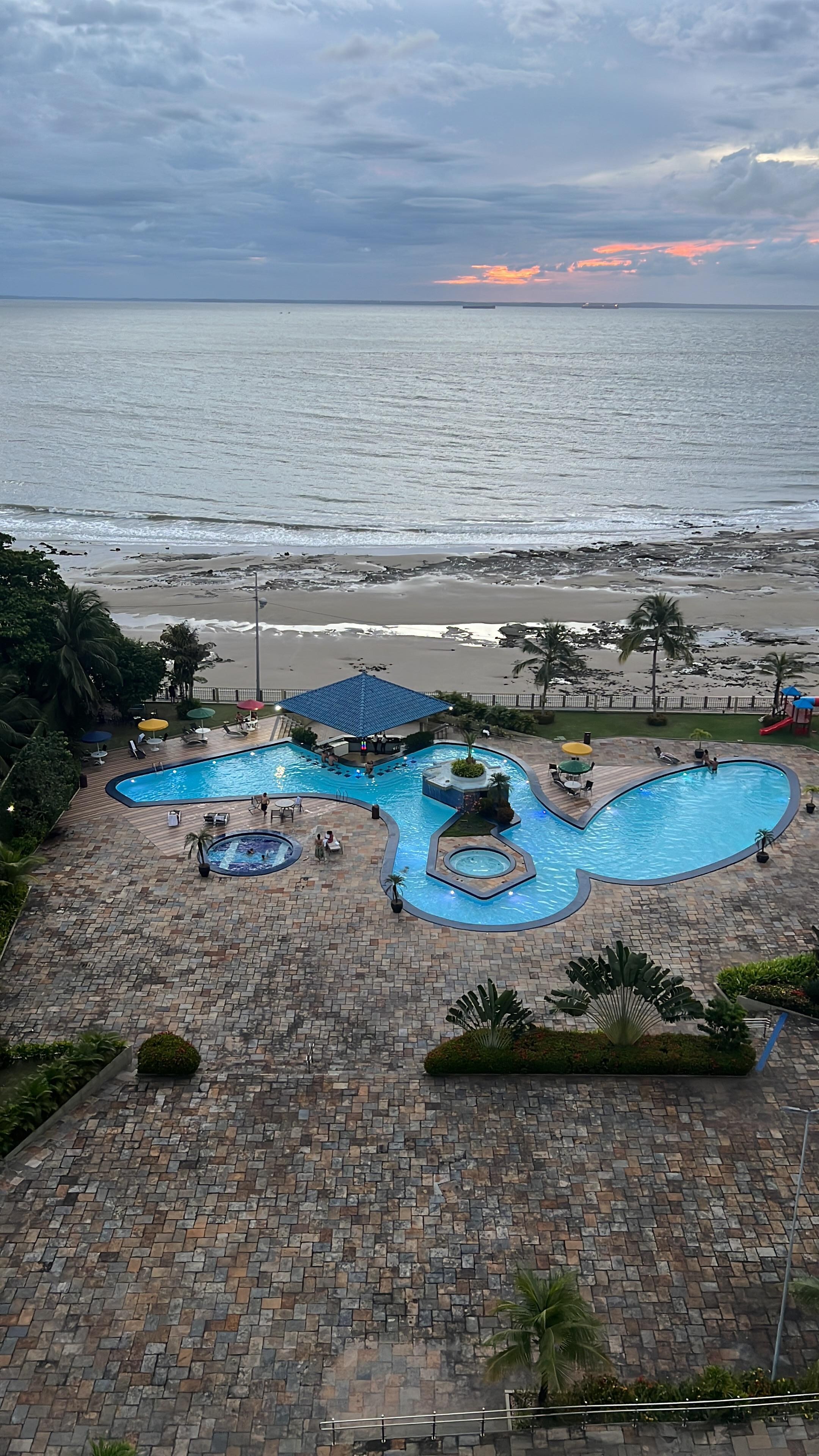 Visão da Piscina