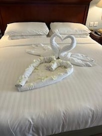 Lovely large bed