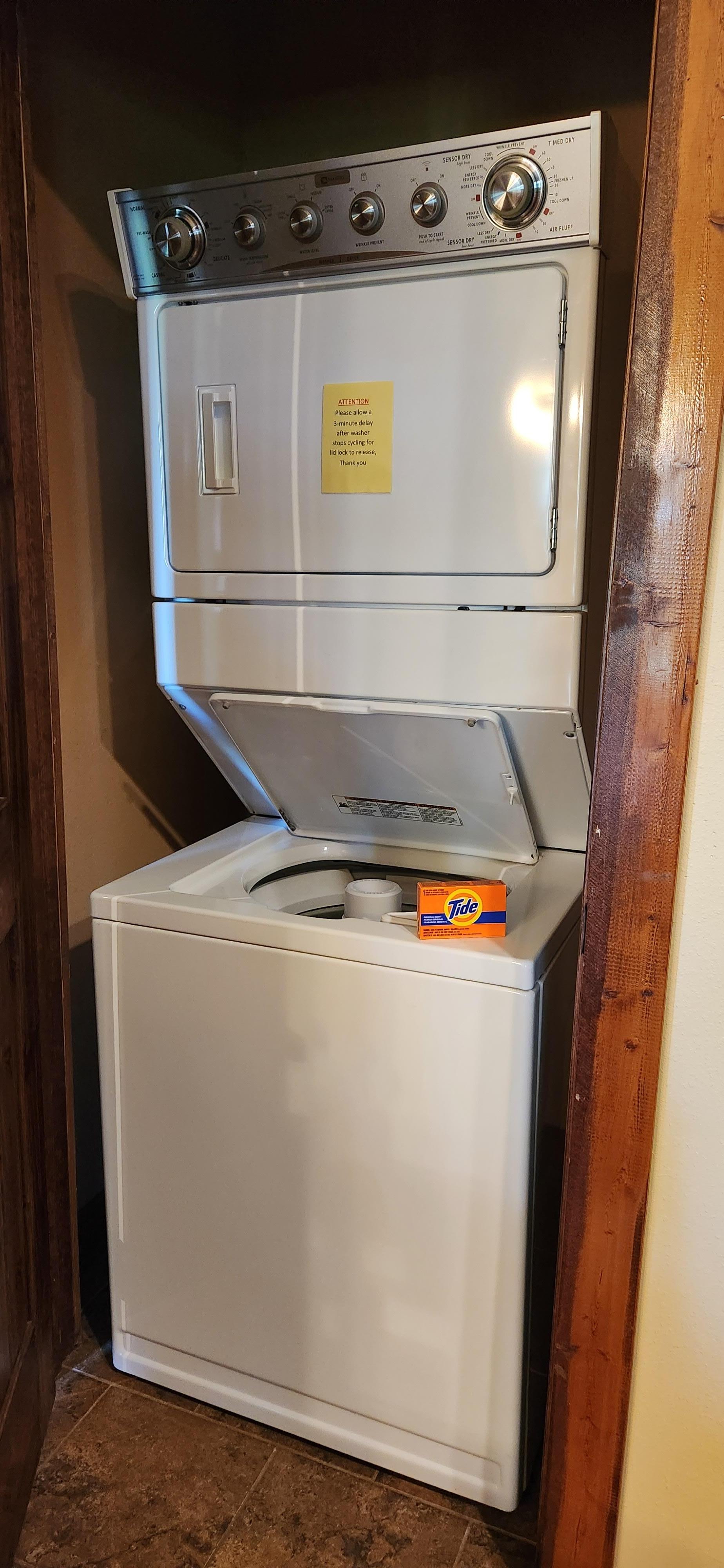 Laundry closet