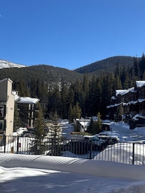 Beautiful view on the patio.