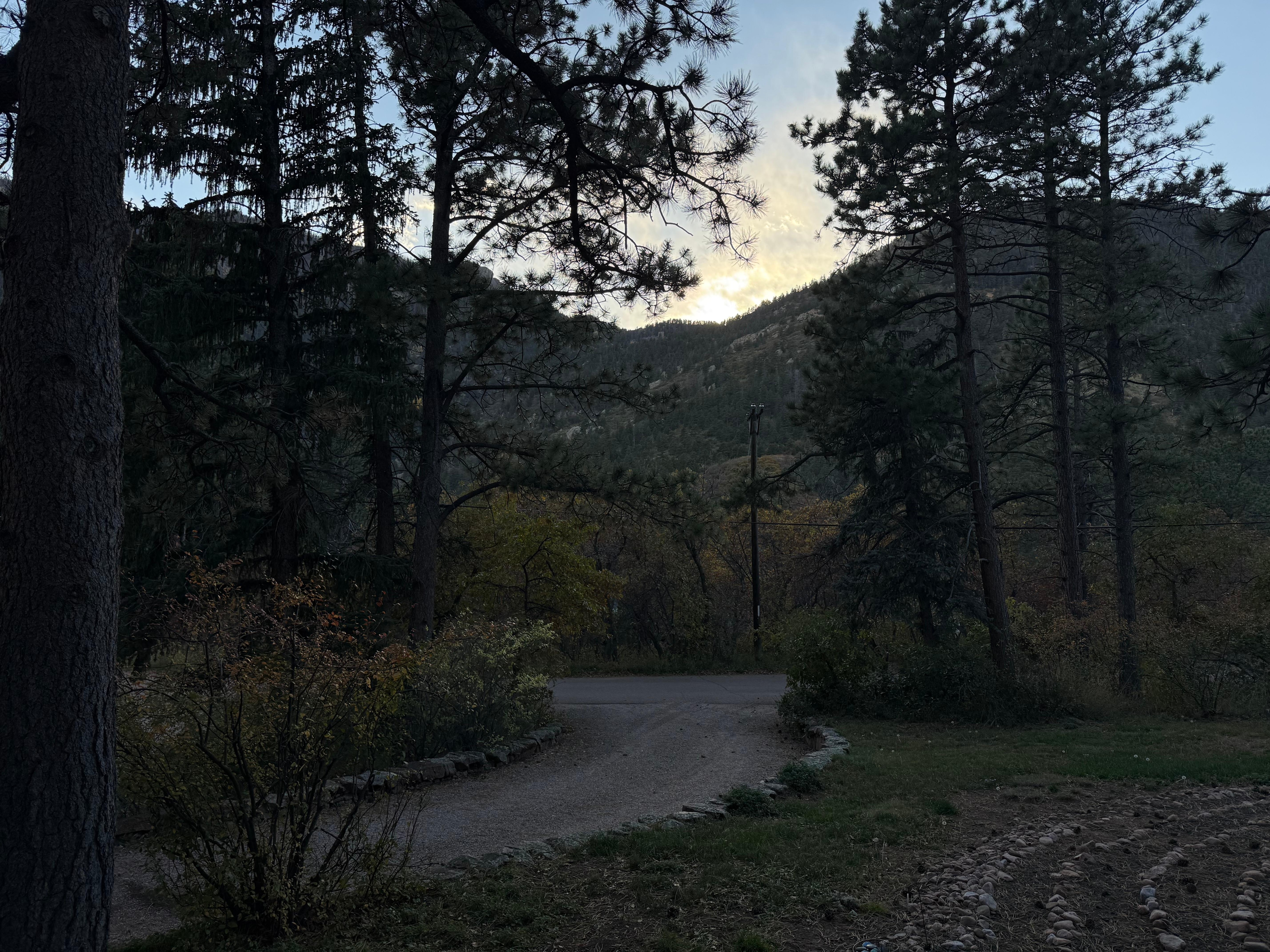 View from in front of the room. 