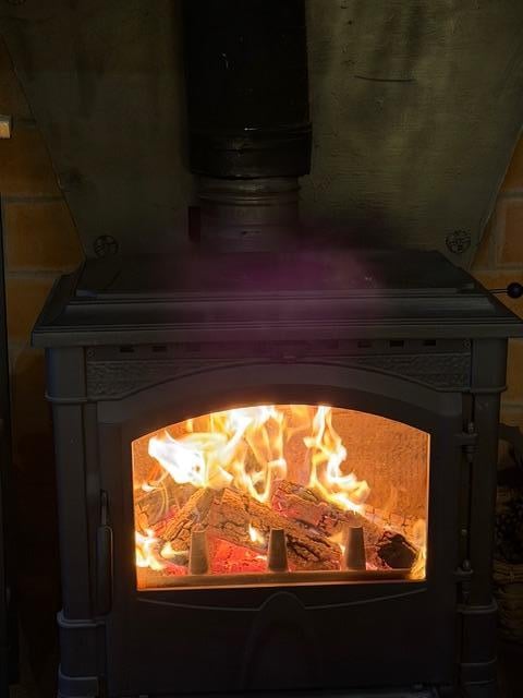 This fire saved us on cold winter nights!