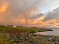 As we left, I took this picture before Storm Amy had rolled in. The beauty of this picture says it all for me.