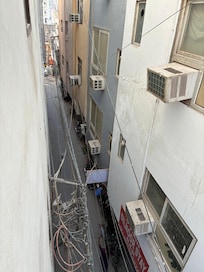 view from “balcony room city view” At least not too loud