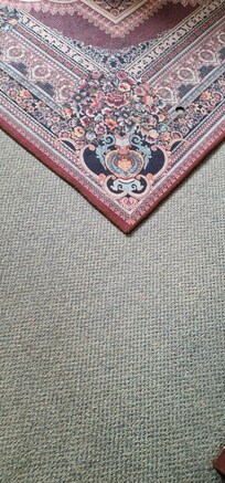 Rug looks ancient