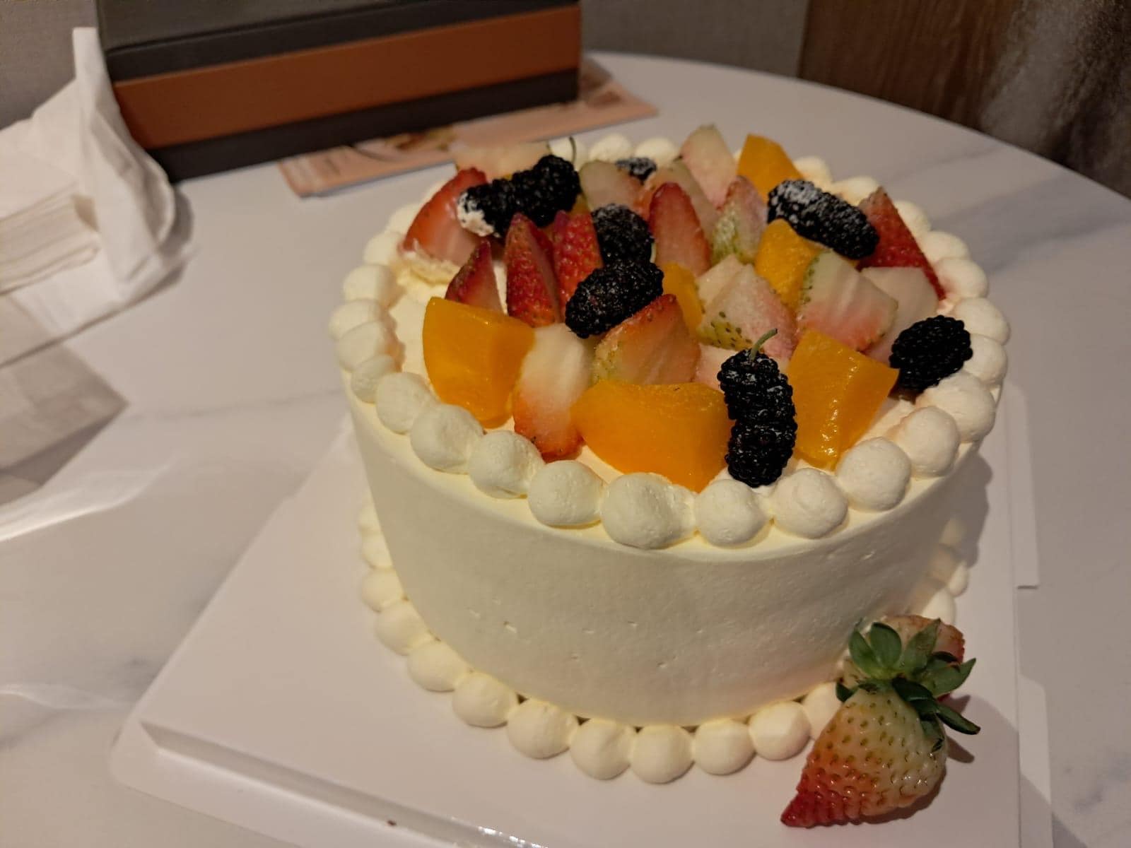 美味的生日蛋糕