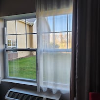 Missing shesr curtain