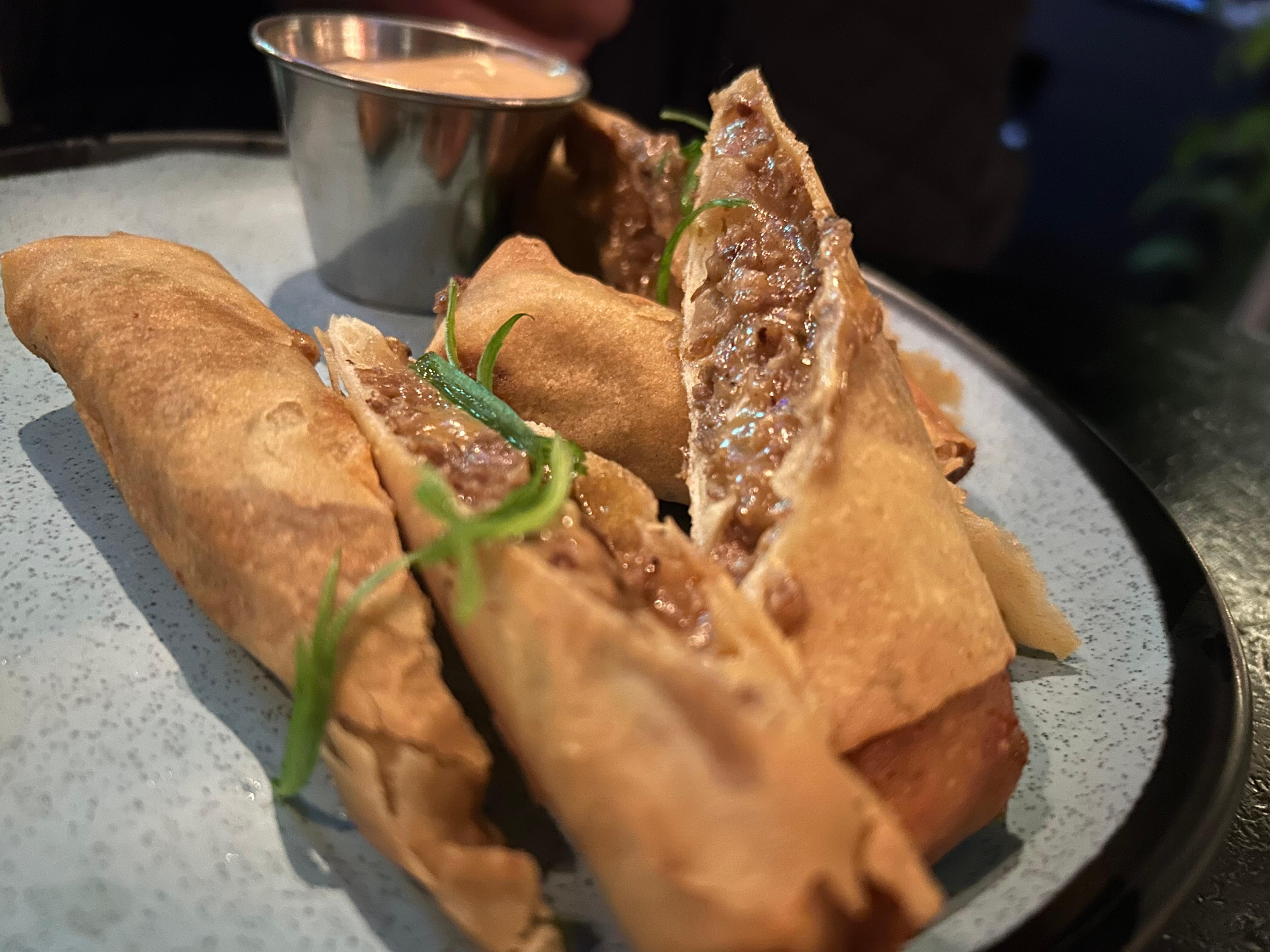 Steak Spring Rolls