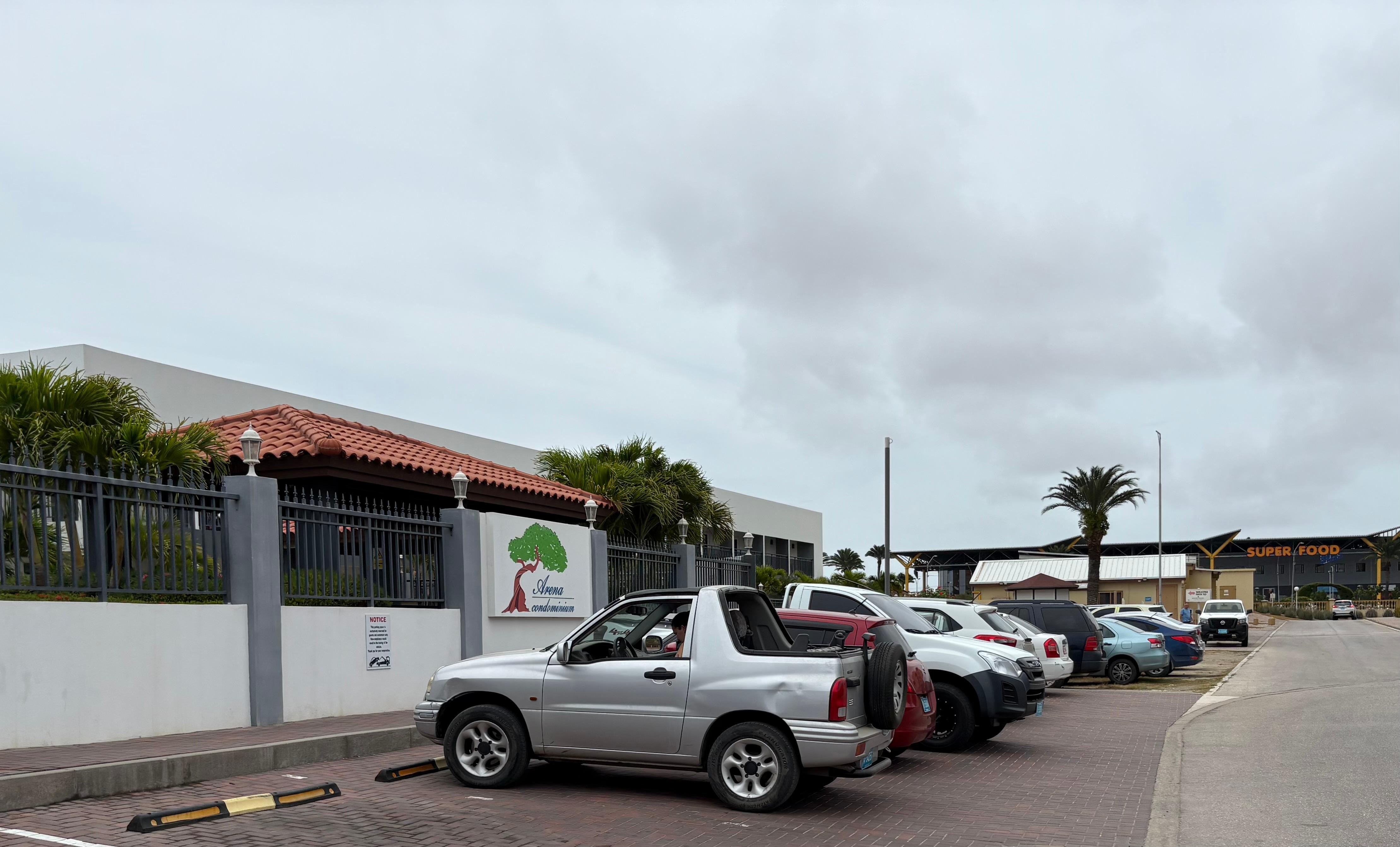 You can see Super Foods down the road!