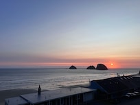 View from the house balcony