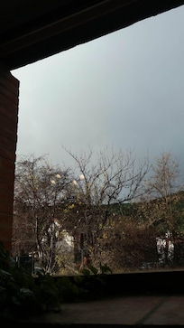 vistas desde el comedor del hotel