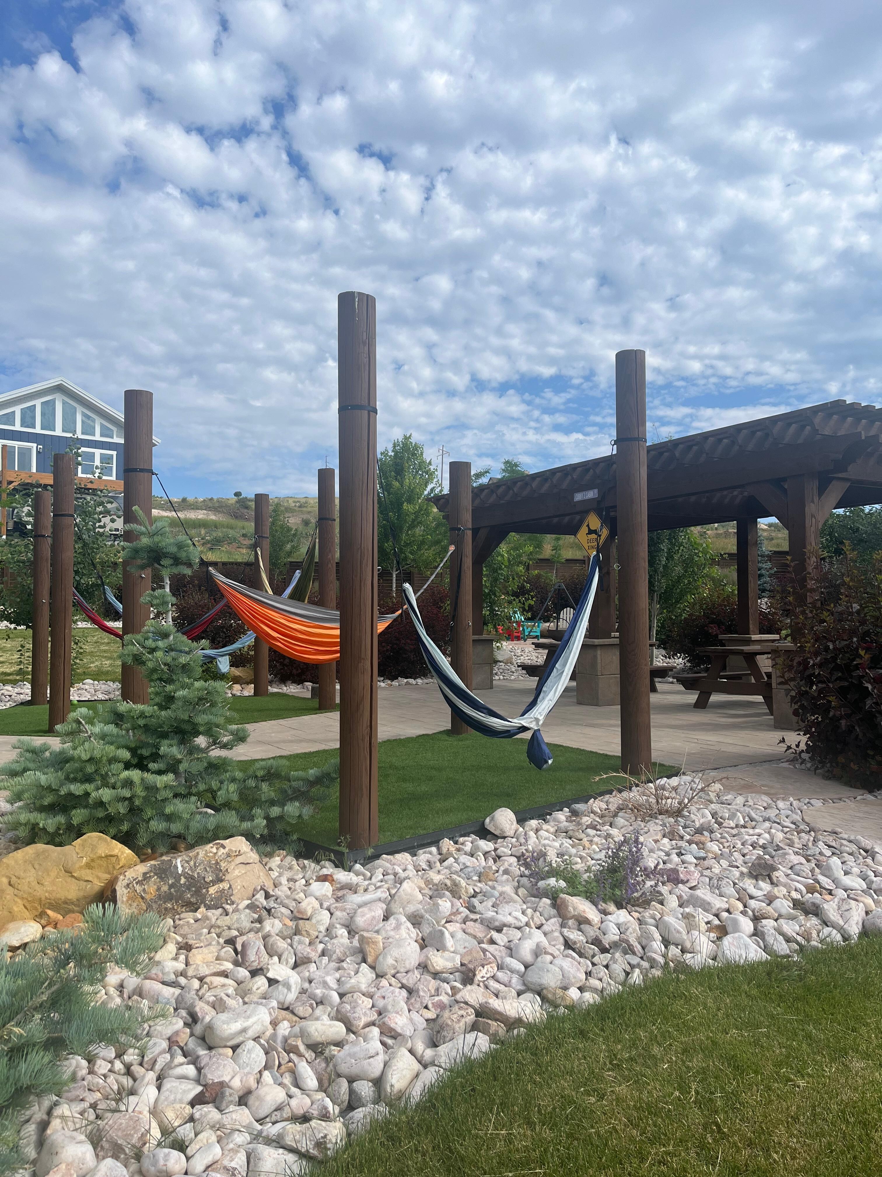 Hammock area.