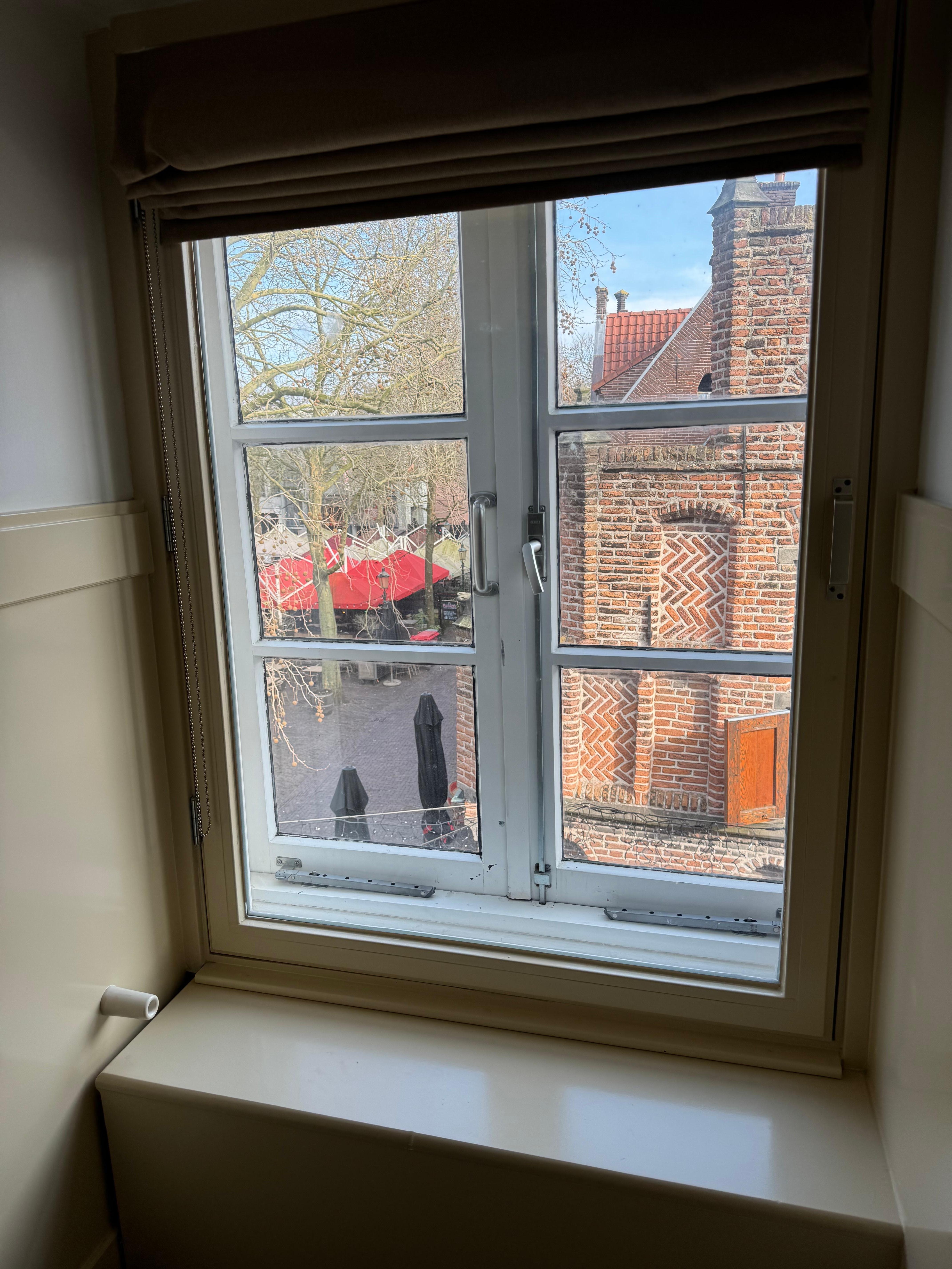 Utsikt från sovrummet.