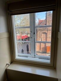 Utsikt från sovrummet.