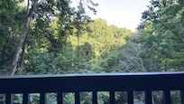 The view from the front top porch