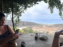 View from the last castle restaurant