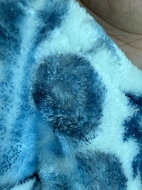 This is kind of hard to see, but it has clear hard crust all over it.