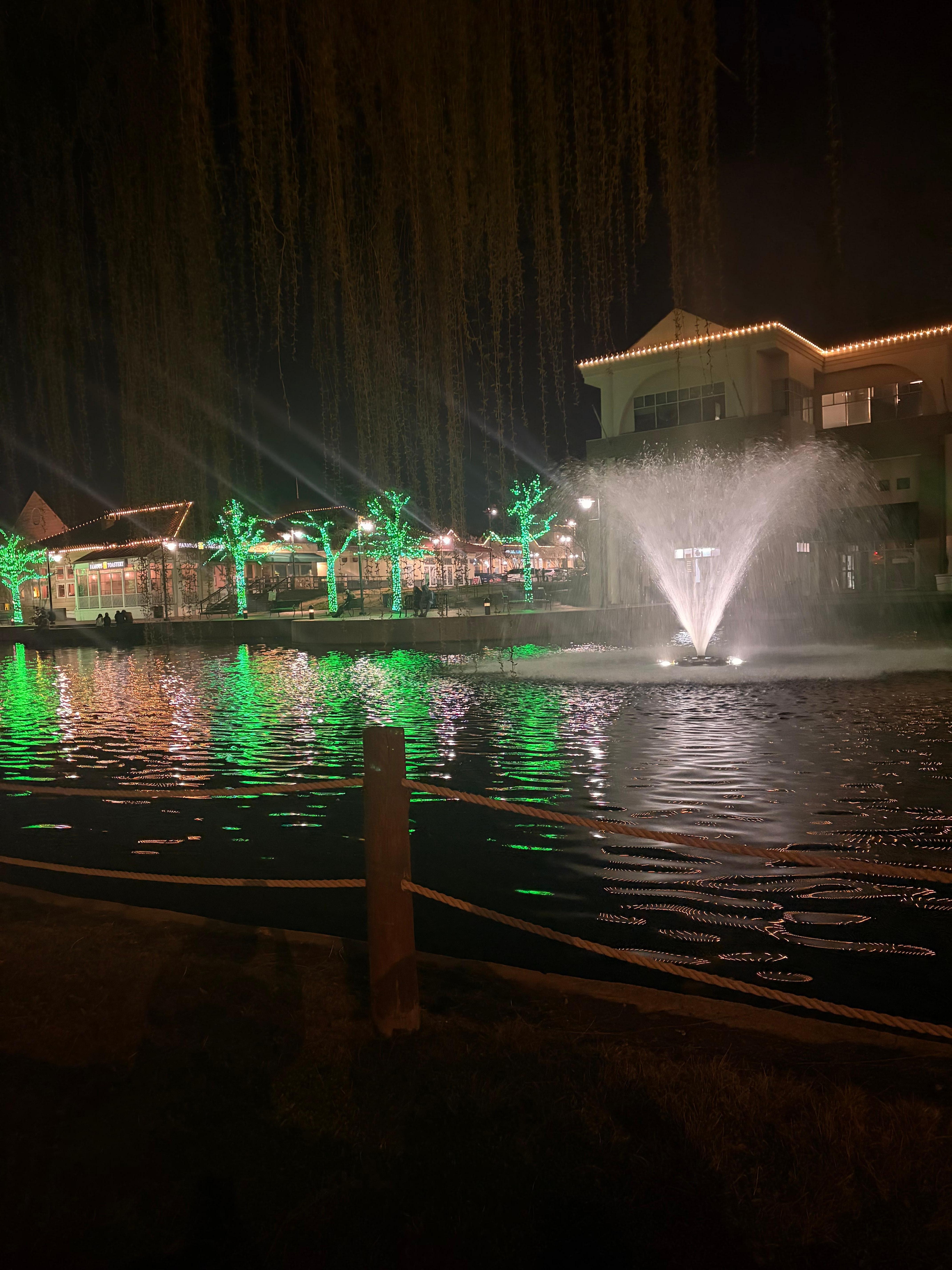 So beautiful to walk the boardwalk at night