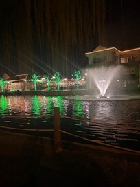 So beautiful to walk the boardwalk at night
