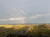 Rainbow after a storm