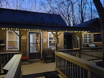 String of night lights helped make it feel like Christmas.