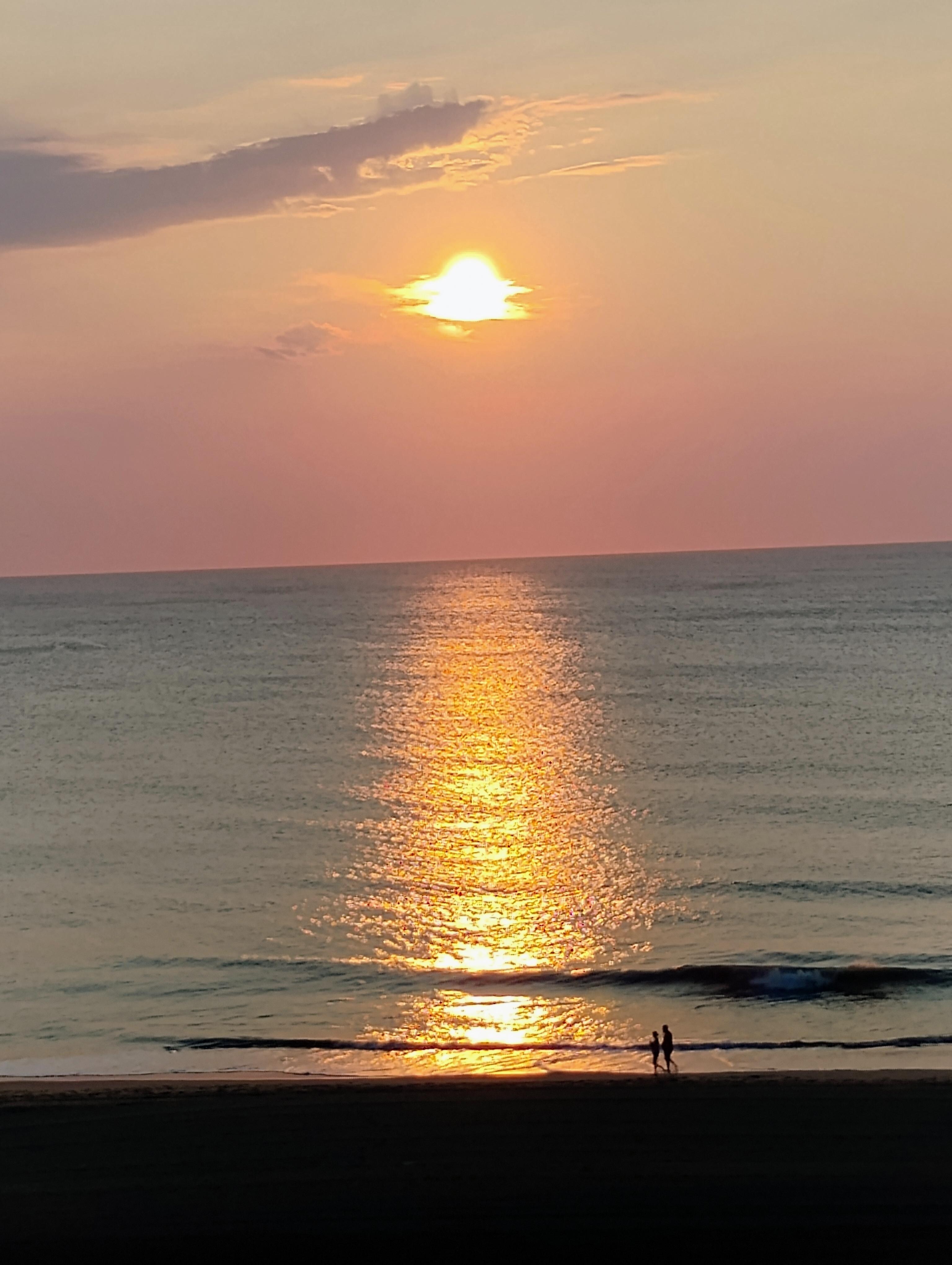 Sunrise from the balcony 