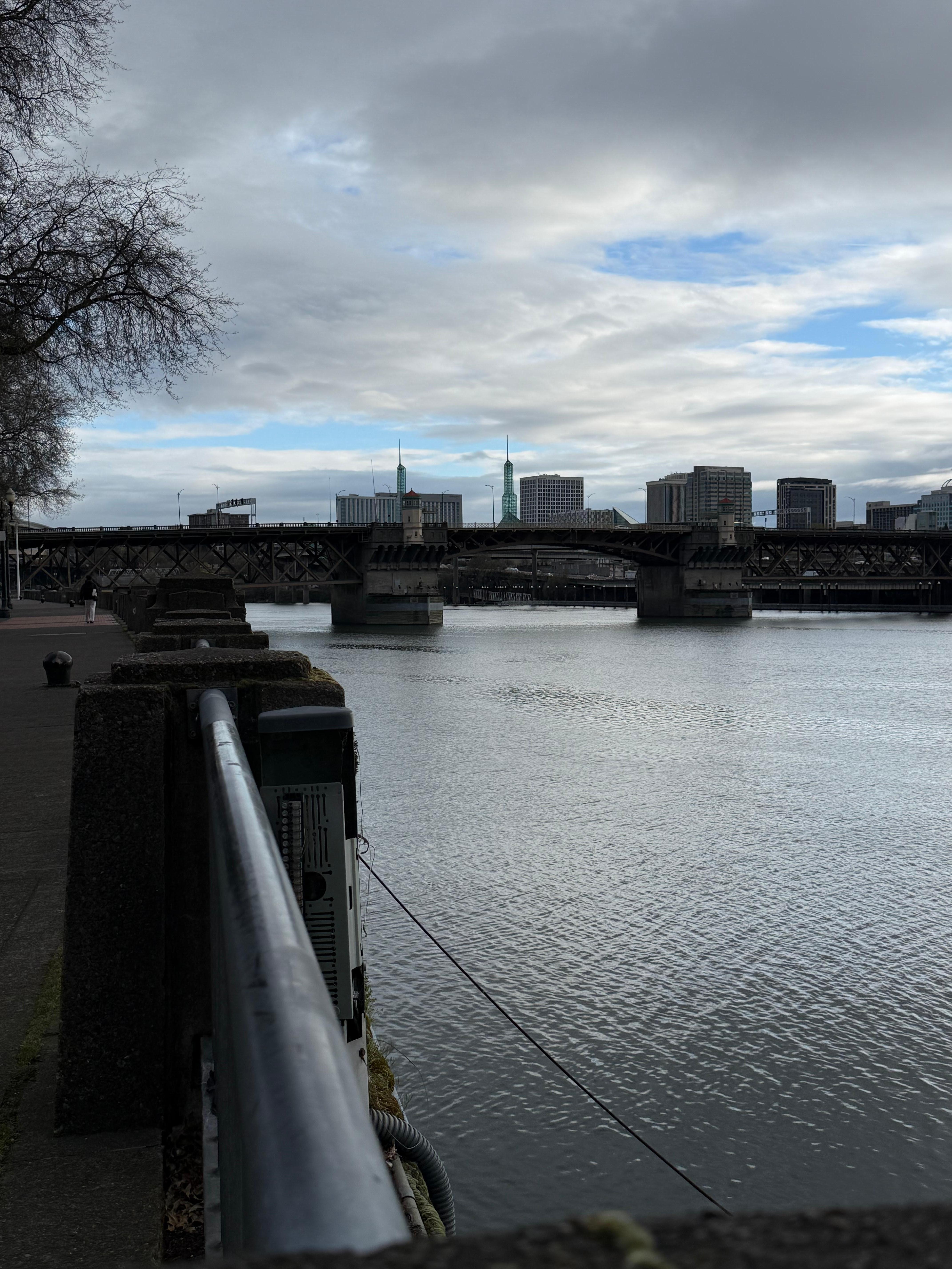 Waterfront just across the stree 