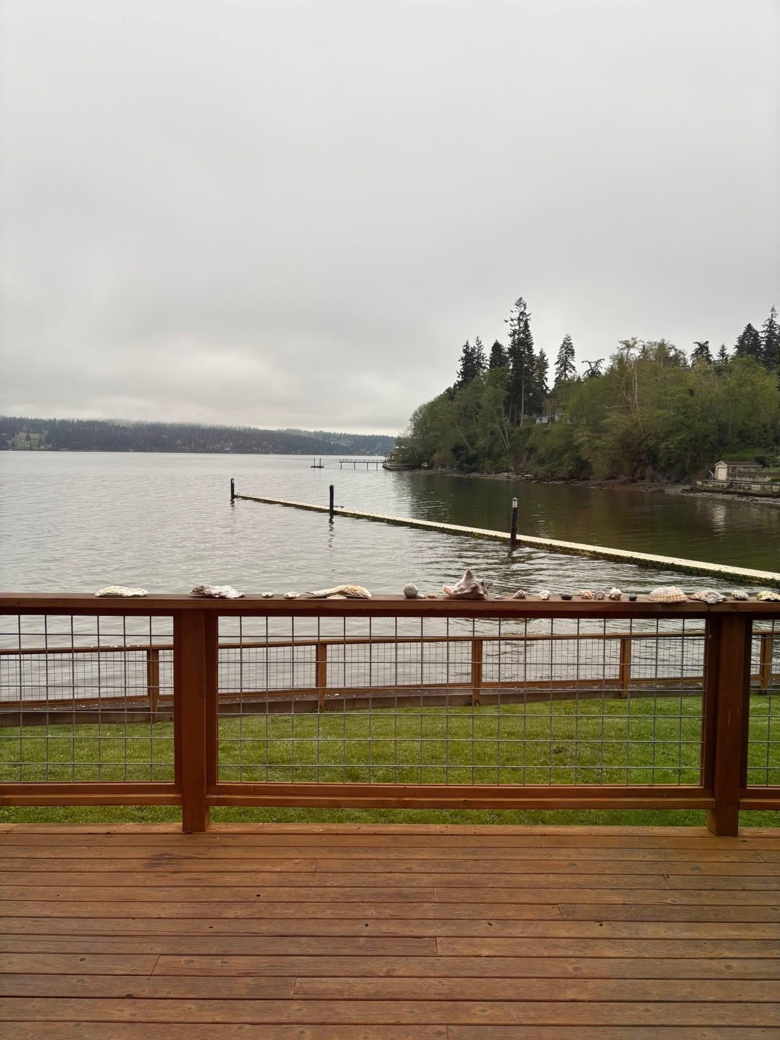 View from deck