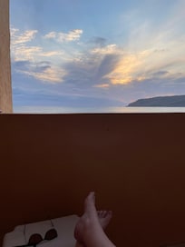 View from the ocean view balcony.