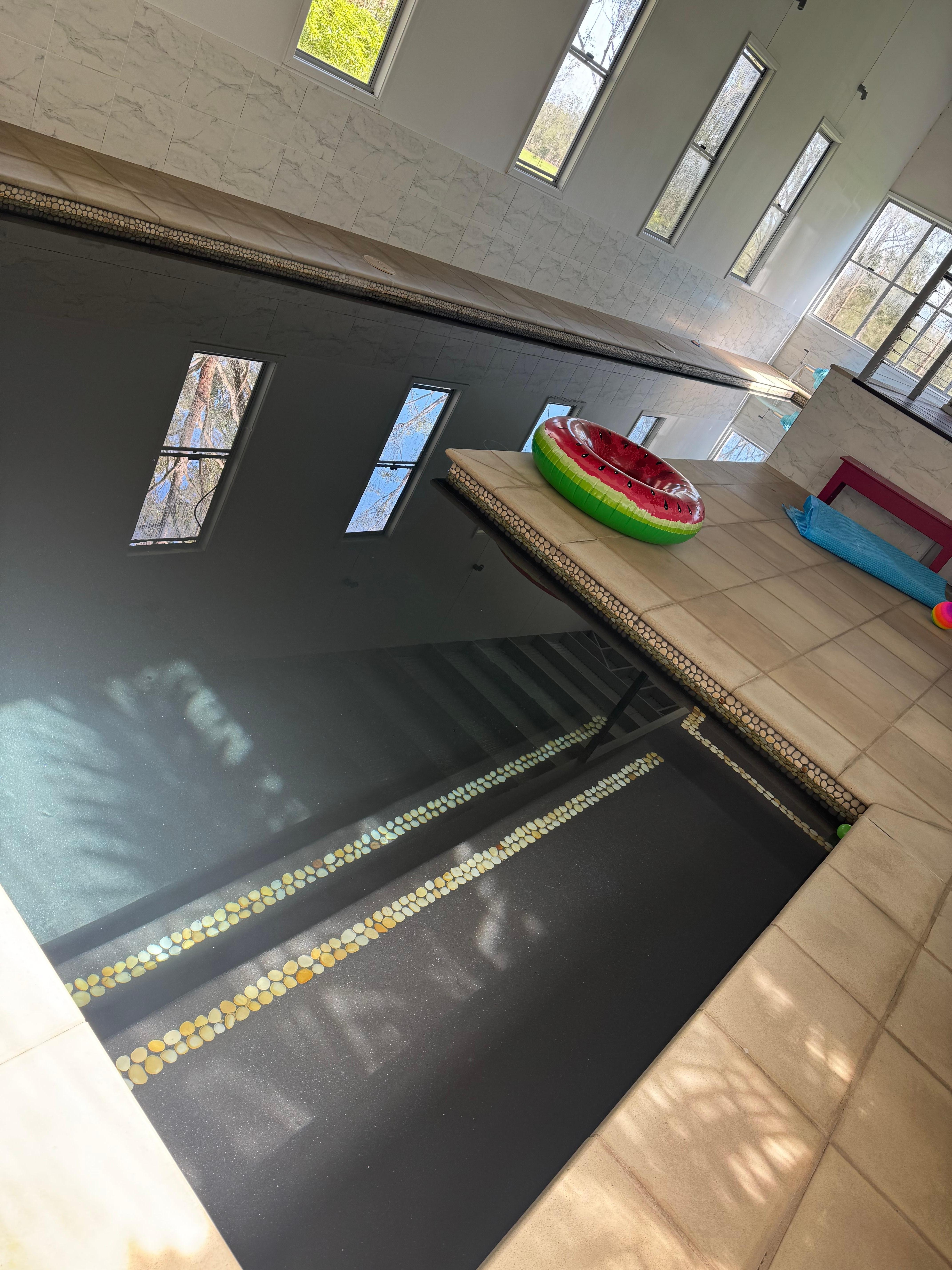 Need I say more - indoor pool nice temperature 