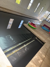Need I say more - indoor pool nice temperature