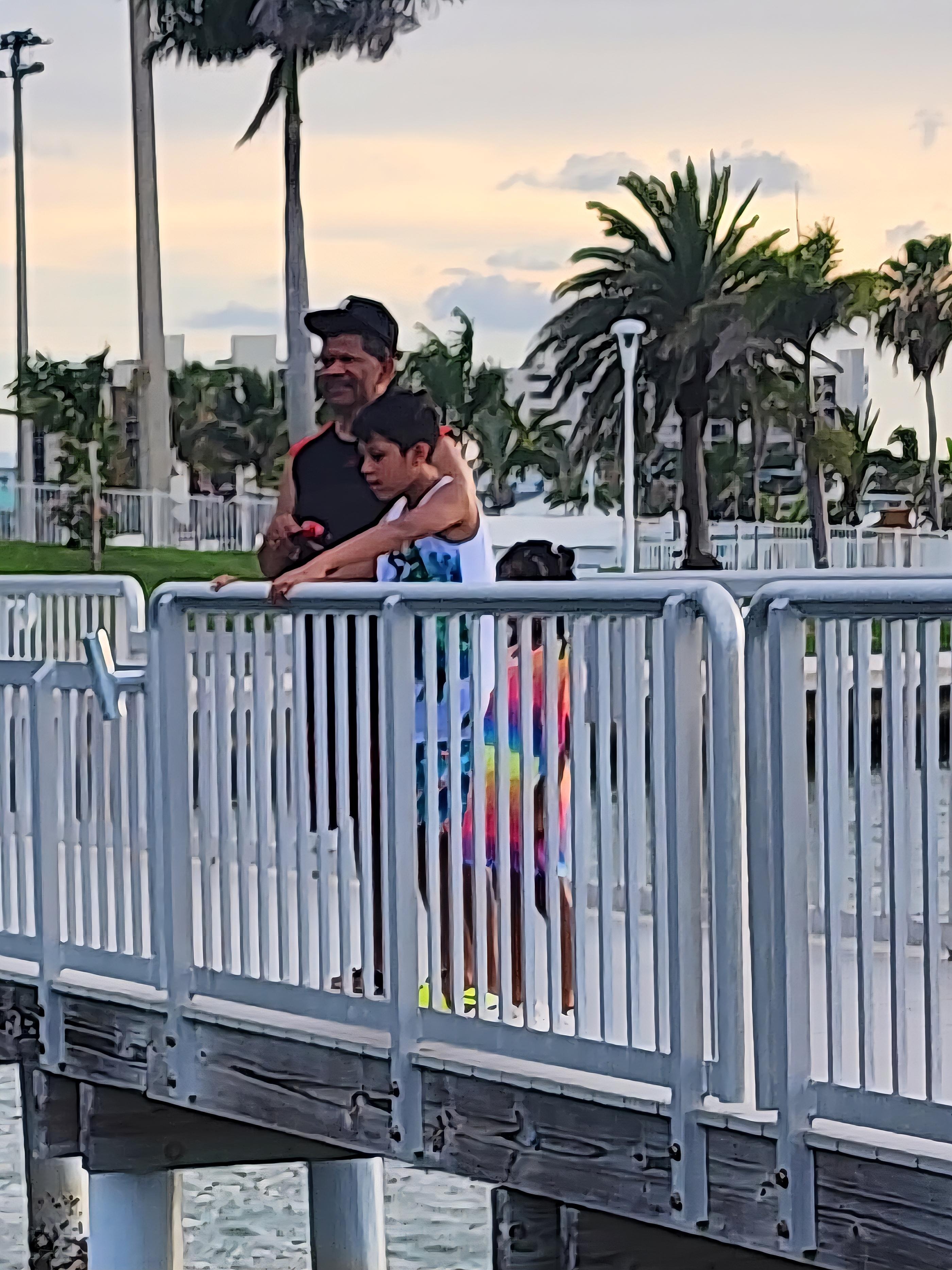 They love the park and fishing pier.

