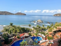 View from the restaurant