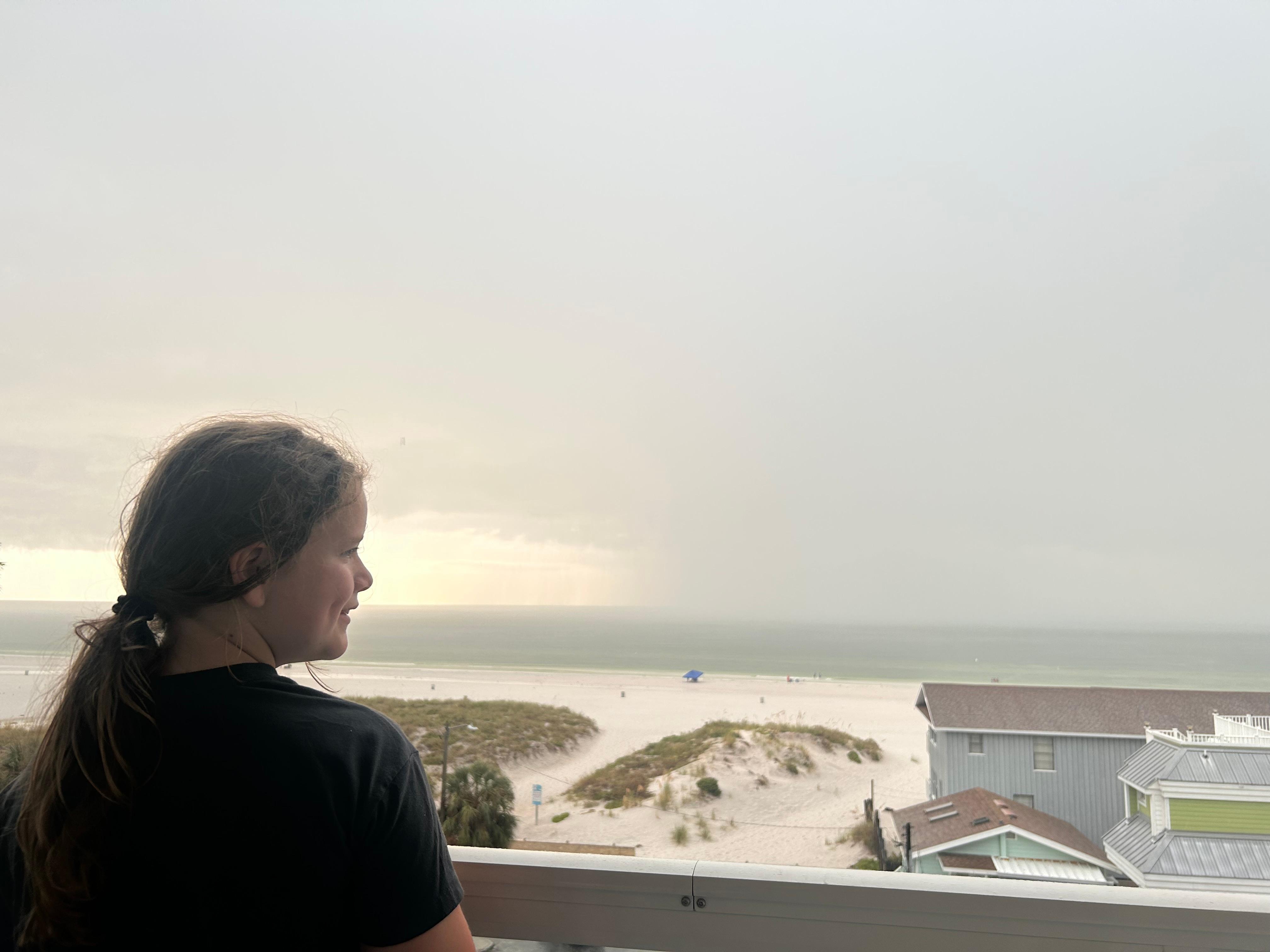 View from the balcony