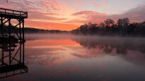 Sunrise from the dock